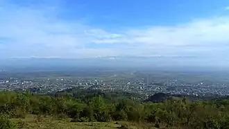 Uitzicht over Senaki