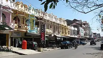 Winkelstraat in Sengkang