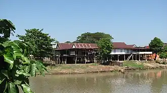 Paalwoningen in Sengkang