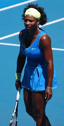 Winnares in het enkelspel: Serena Williams