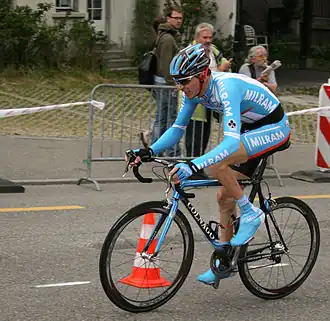 Ghisalberti tijdens de Ronde van Romandië in 2007