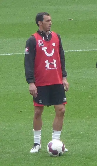 Pinto in 2010 als speler van Hannover 96
