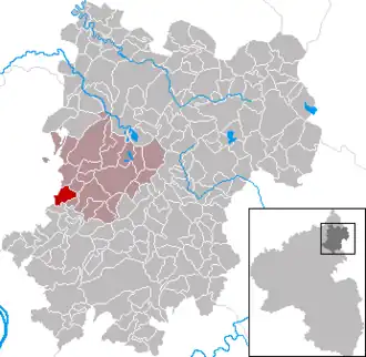 Kaart van Sessenhausen