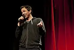 Boom Chicago alum Seth Meyers keert terug op het podium in 2013 bij Boom Chicago