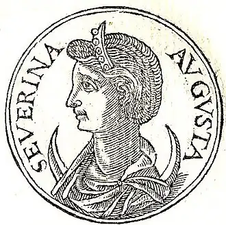 Marina Severa in de "Promptuarii Iconum Insigniorum"