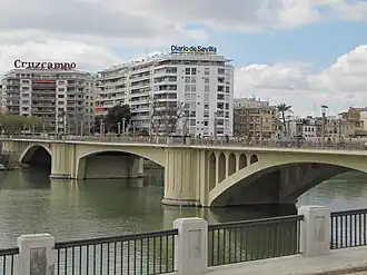 De brug met drie bogen