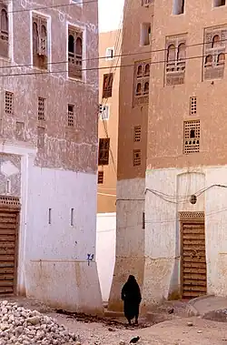Steeg in Shibam.
