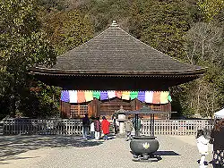 Shiramizu Amidado, een tempel in Iwaki, gebouwd 1160