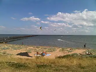 Strand bij Shoeburyness