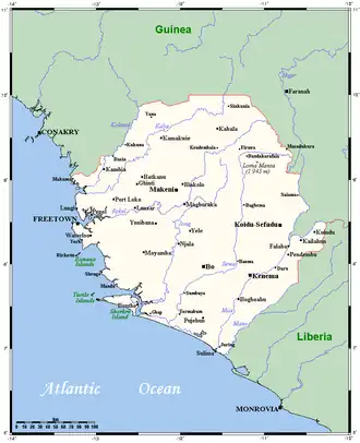 Rivieren van Sierra Leone