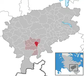 Kaart van Sievershütten