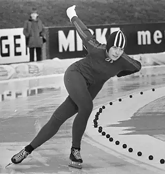 Sijtje van der Lende in 1976.