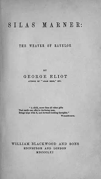 Titelblad van de eerste editie