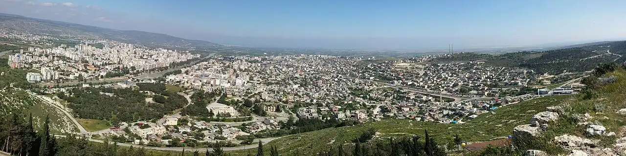 Silifke gezien vanaf het Kasteel van Silifke