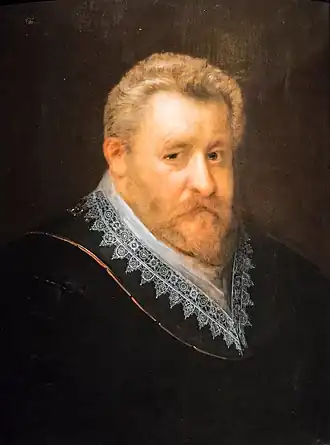 Simon VI van Lippe door Gortzius Geldorp, 1601.