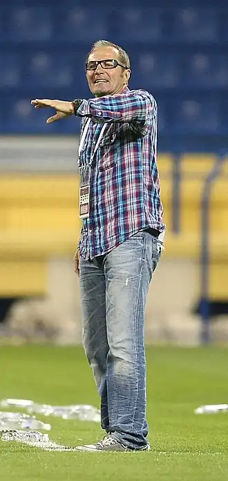 Simondi als coach van Al-Ahli