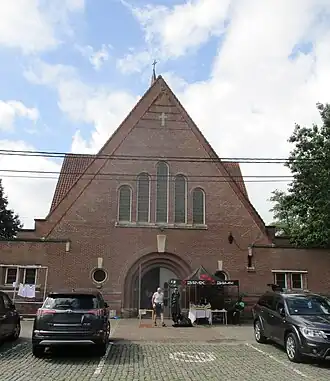 Voorgevel van de Sint-Ansgariuskerk