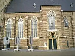 Ingang van de Catharinakerk