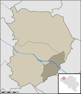 Kaart van Sint-Joris