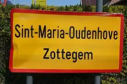 Sint-Maria-Oudenhove, deels Zottegem