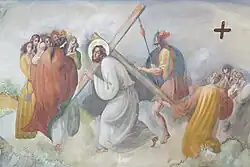 Kruiswegstaties zuidzijde (detail), 1941