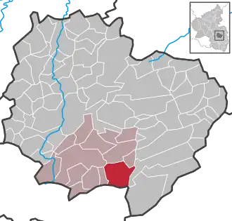 Kaart van Sippersfeld