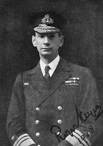 Roger Keyes in 1918