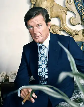 Roger Moore in 1973