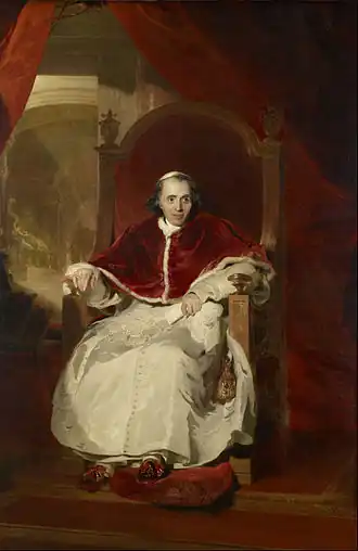 Paus Pius VII(1819), Koninklijke Collectie
