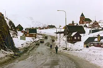 Sisimiut rond 1980
