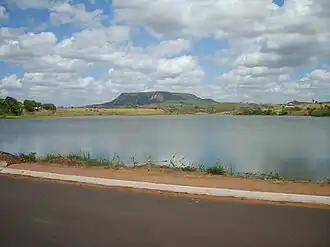 Het landschap van Sítio Novo