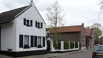 Oude boerderijen in Overhoven