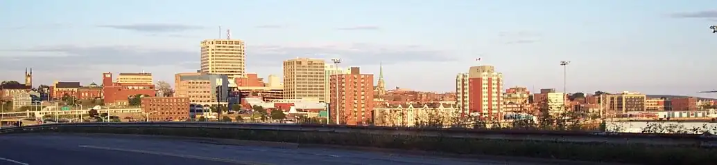 Skyline van Saint John