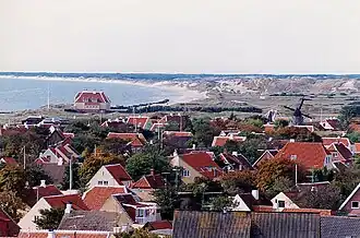 Uitzicht op Skagen