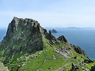 Skellig Michael/Sceilg Mhichíl, Nationaal park na Mara, Ciarraí