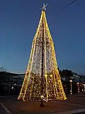 Kerstboom op Skiathos