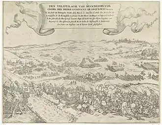 Slag op de Moockerhei op 14 april 1574.