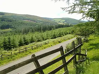 De Slieve Bloom Mountains