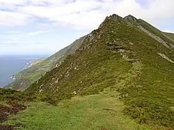 One Man's Path, het pad langs de top van de kliffen