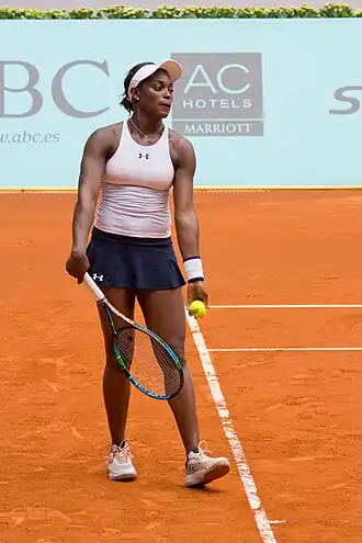 Winnares in het enkelspel, Sloane Stephens