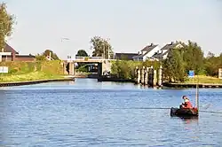 Sluis Arkelsche Dam, Lingezijde