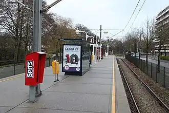 Tramhalte Poortwachter in 2011