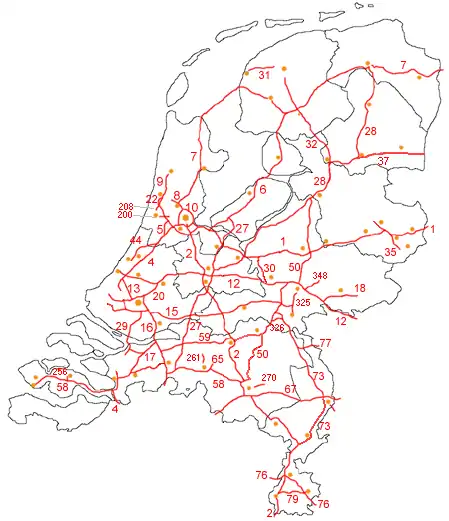 Snelwegen in Nederland