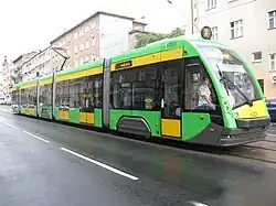 Solaris Tramino in testbedrijf.