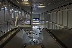 De noordelijke toegang.