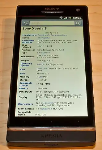 Xperia S