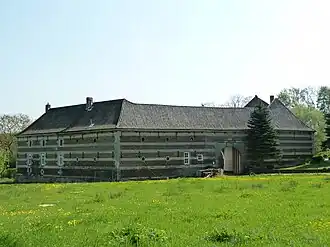 Noordkant van de voorhoeve