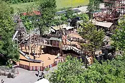 Een deel van familiepark Drievliet.