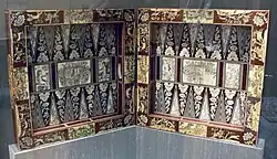 Spellendoos voor schaak en Tric-Trac, Johann Wilhelm Feicker, 1690