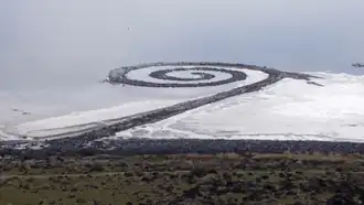 Robert Smithson: Spiral Jetty, 1970